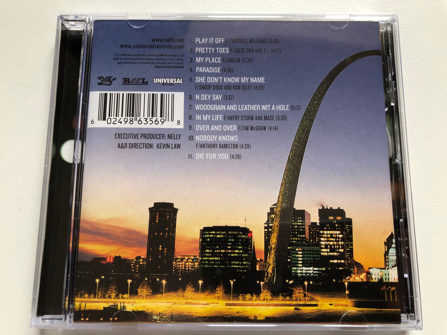 Nelly – Suit / Universal Records Audio CD 2004 / 0602498635698