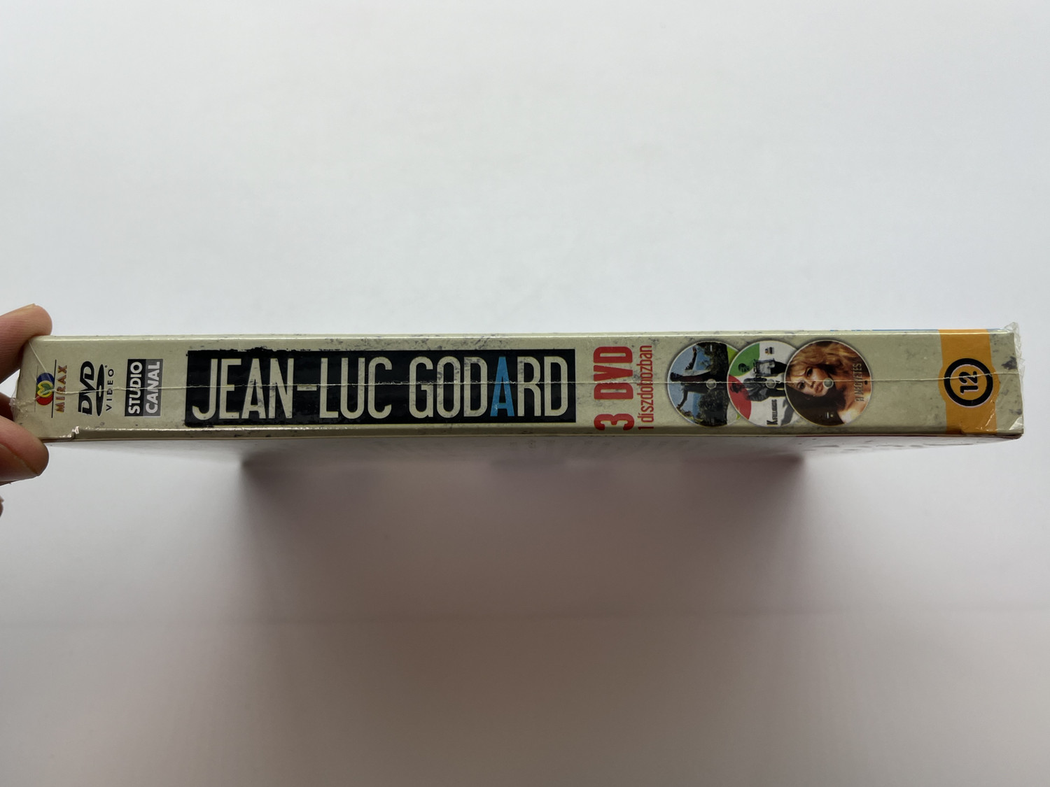 Jean-Luc Godard 3 DVD Box Set / 1 díszdobozban