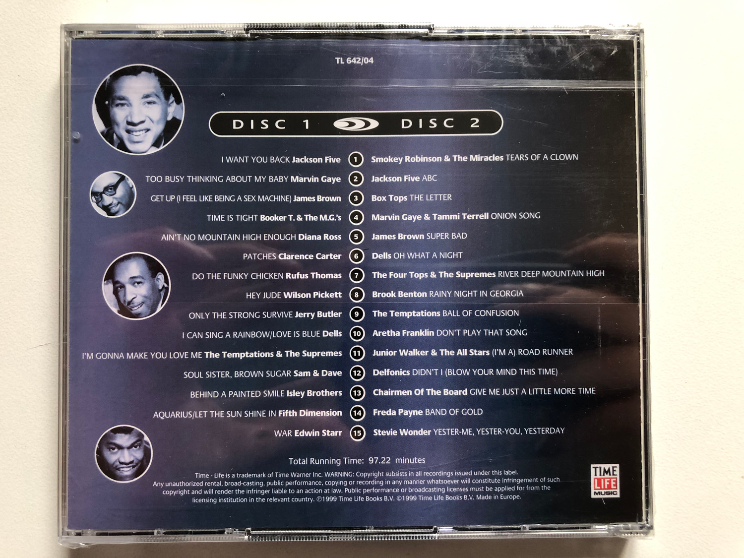 Solid Gold Soul 1969-1970 Time Life Music 2-CD Set