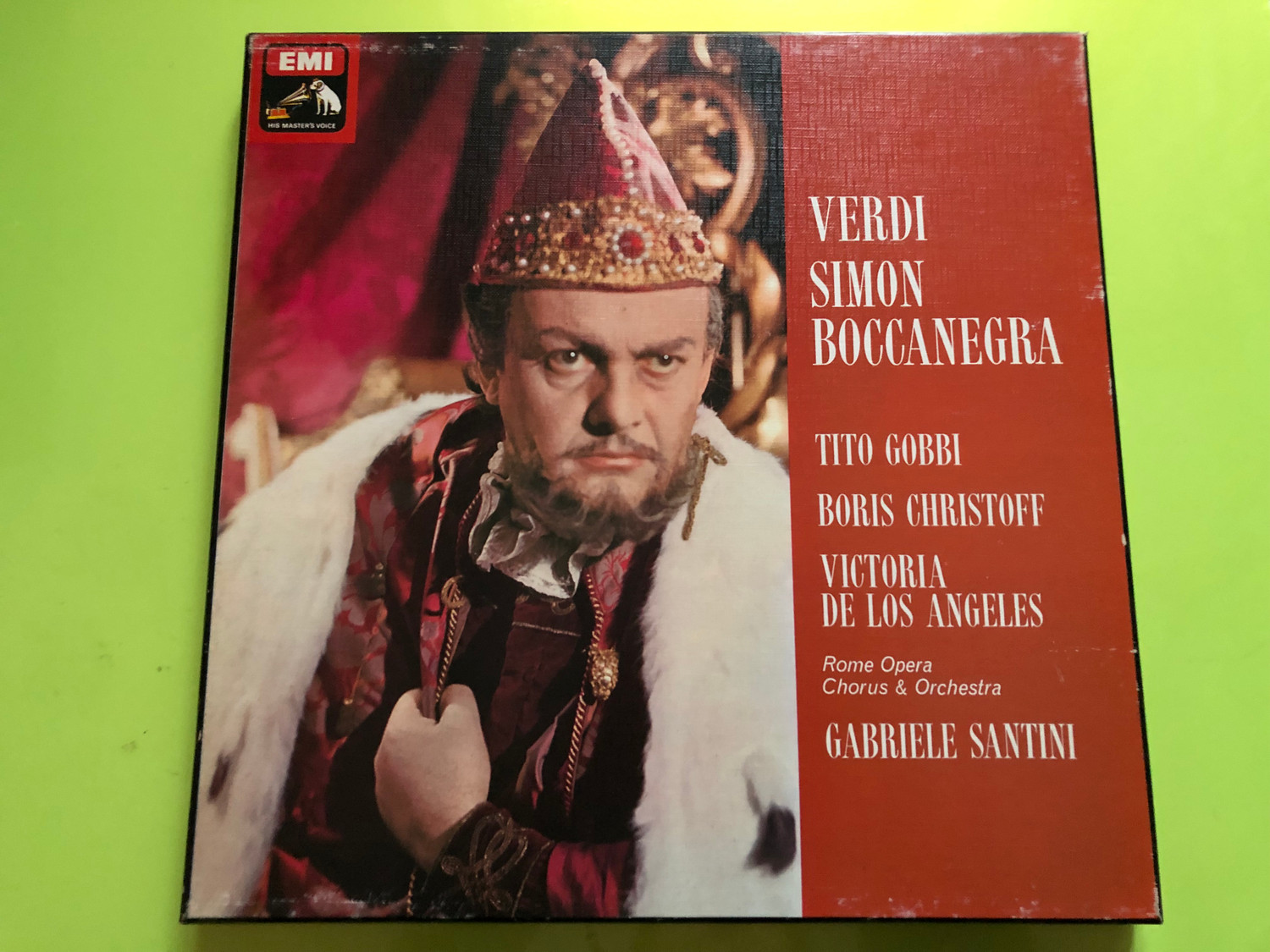 Verdi: Simon Boccanegra (Highlights) LP