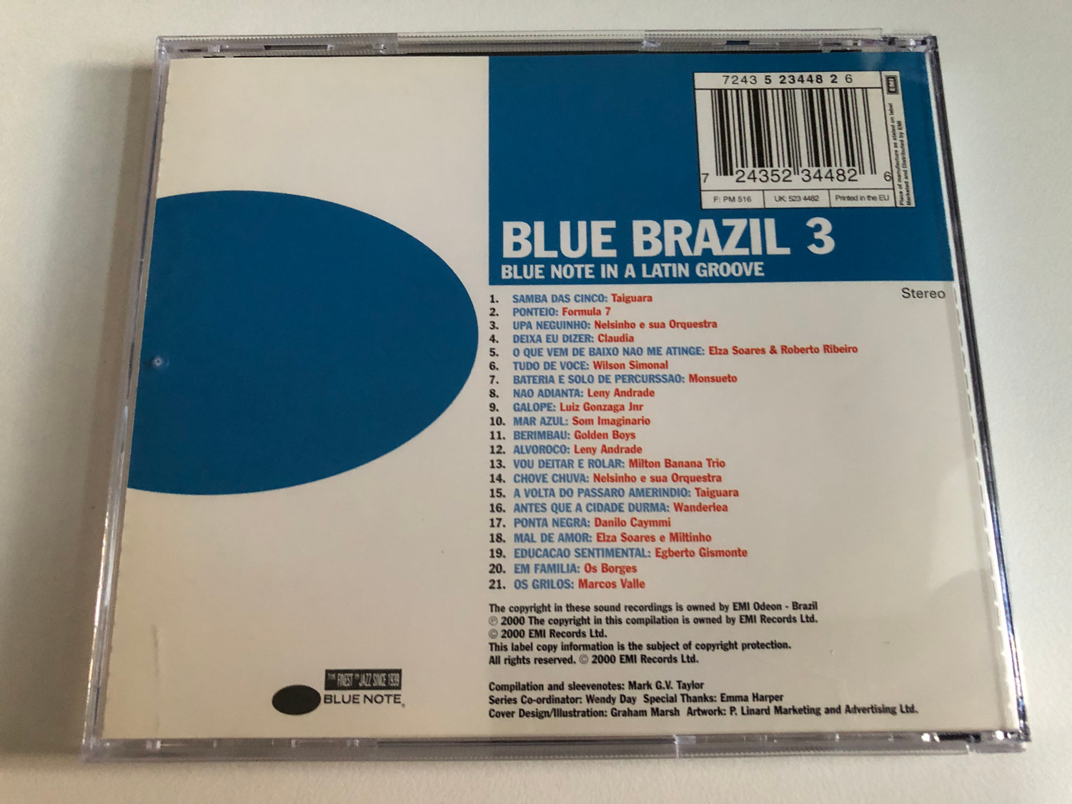 Blue Brazil Vol. 3 – Latin Jazz Compilation | Blue Note Audio CD