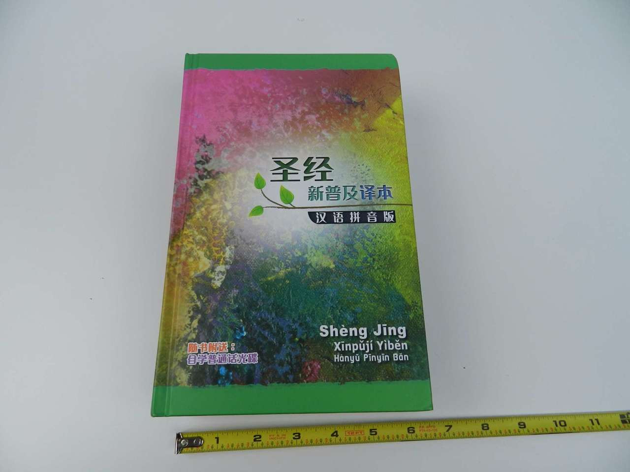Hardcover Chinese New Living Translation CNLT Bible with Pinyin