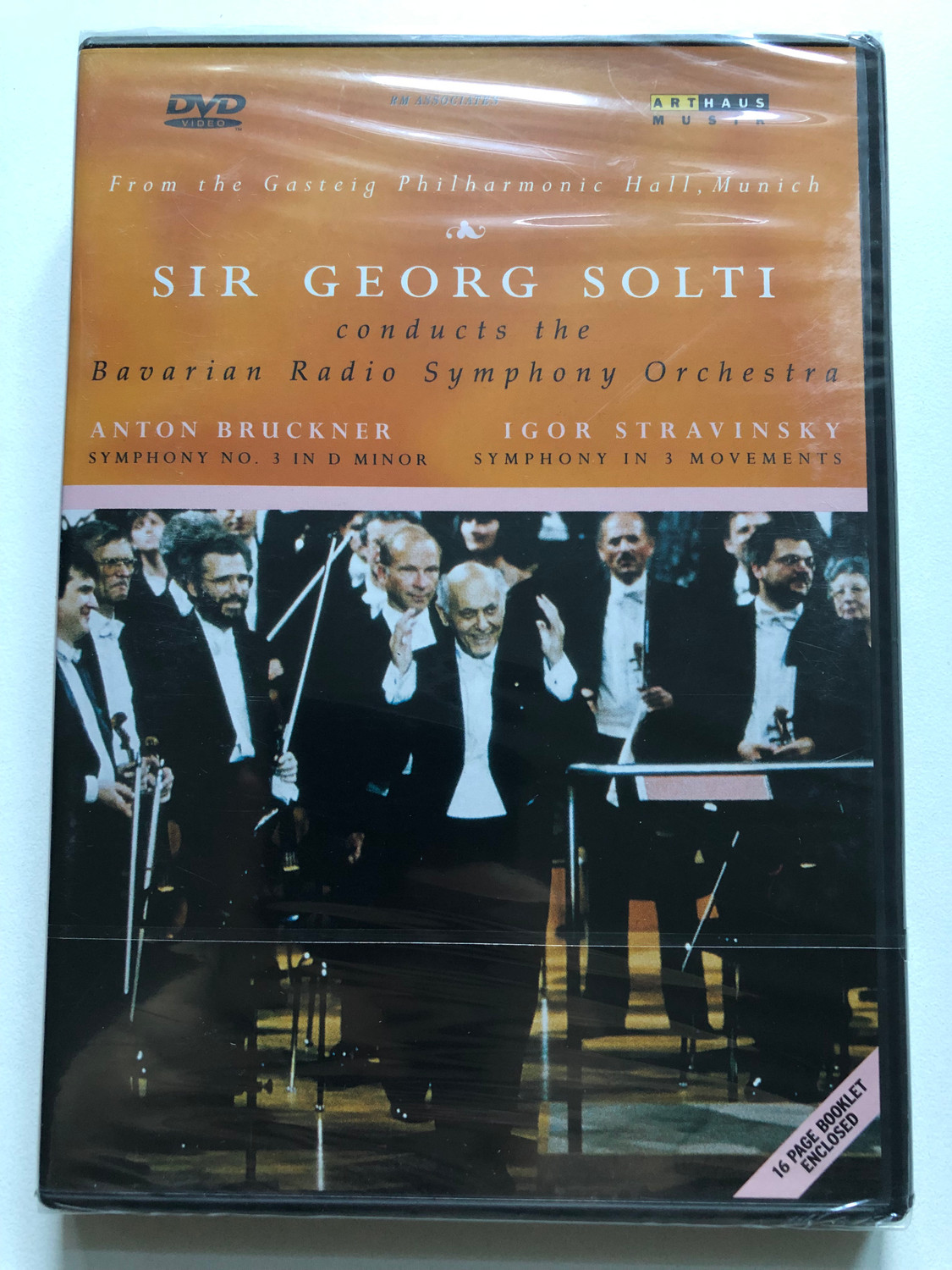 Sir Georg Solti - Bruckner &amp; Stravinsky: Symphony Performances - DVD