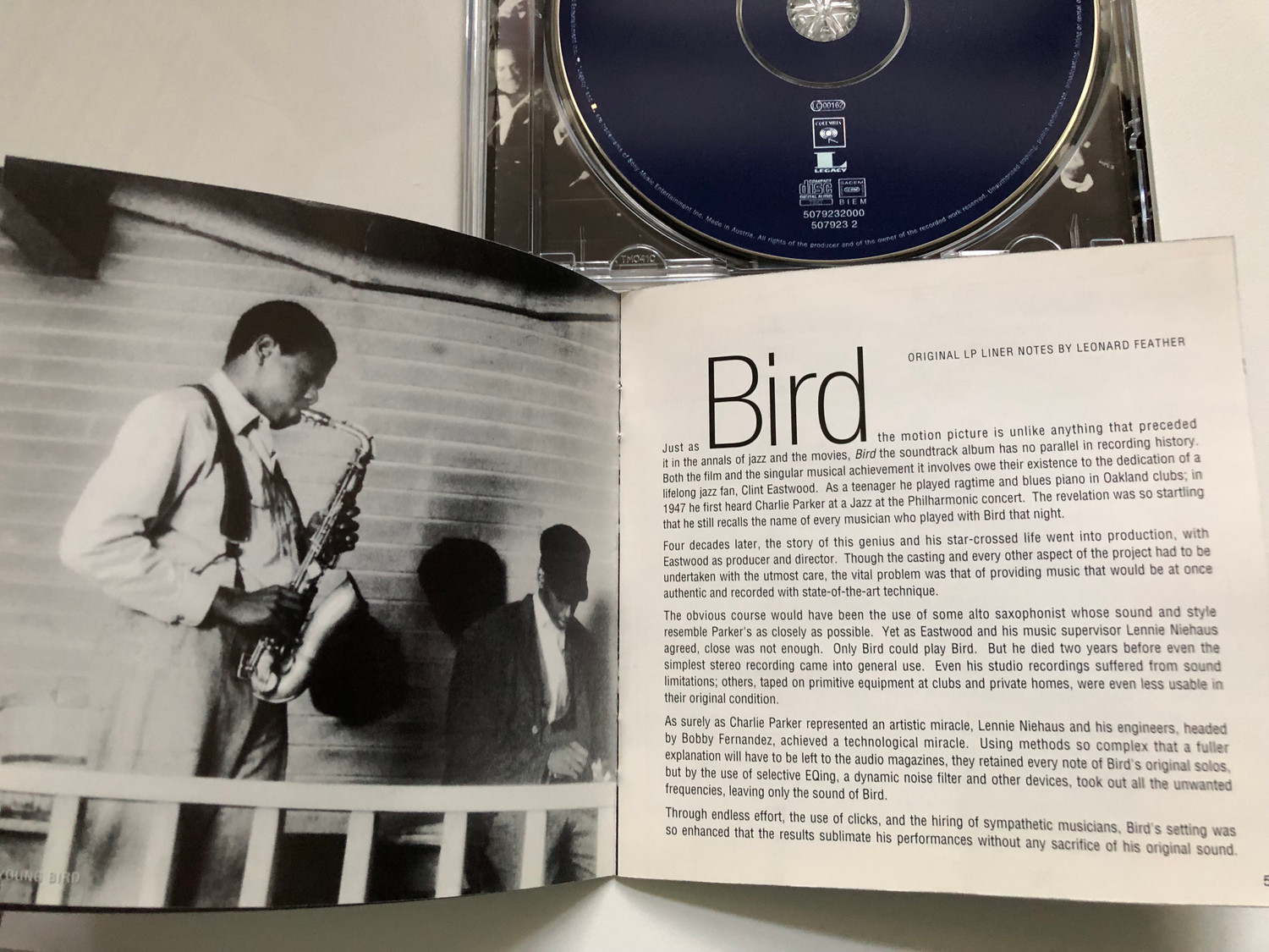 Bird (Original Motion Picture Soundtrack) – Charlie Parker Jazz