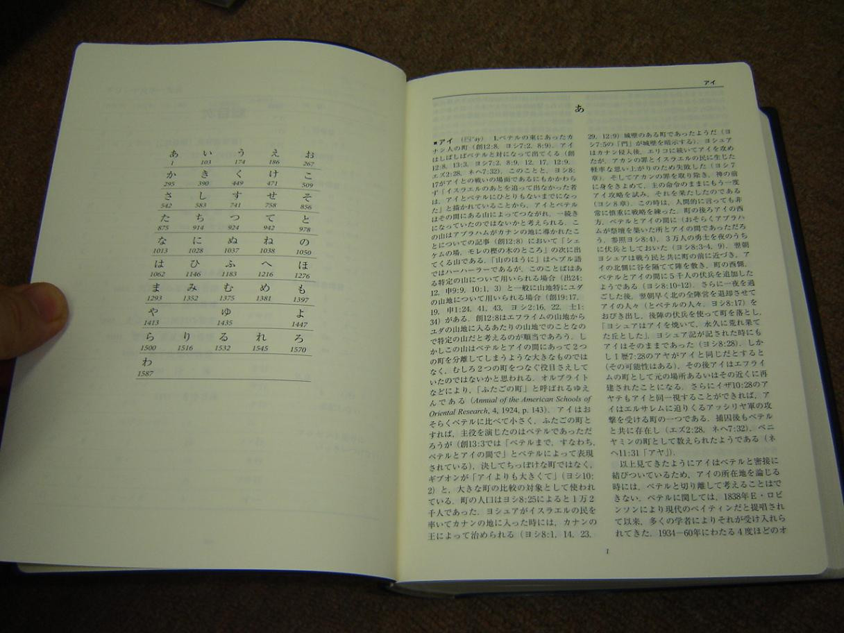 Japanese Language New Bible Dictionary / 新聖書辞典（新装版