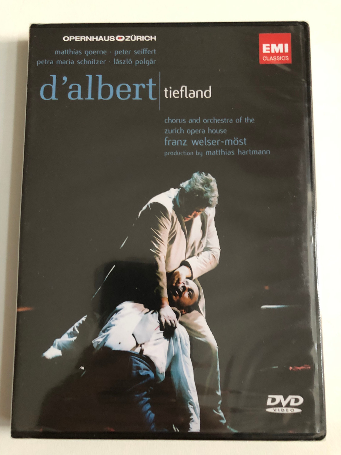 Eugen d'Albert Tiefland - Zurich Opera House (DVD)