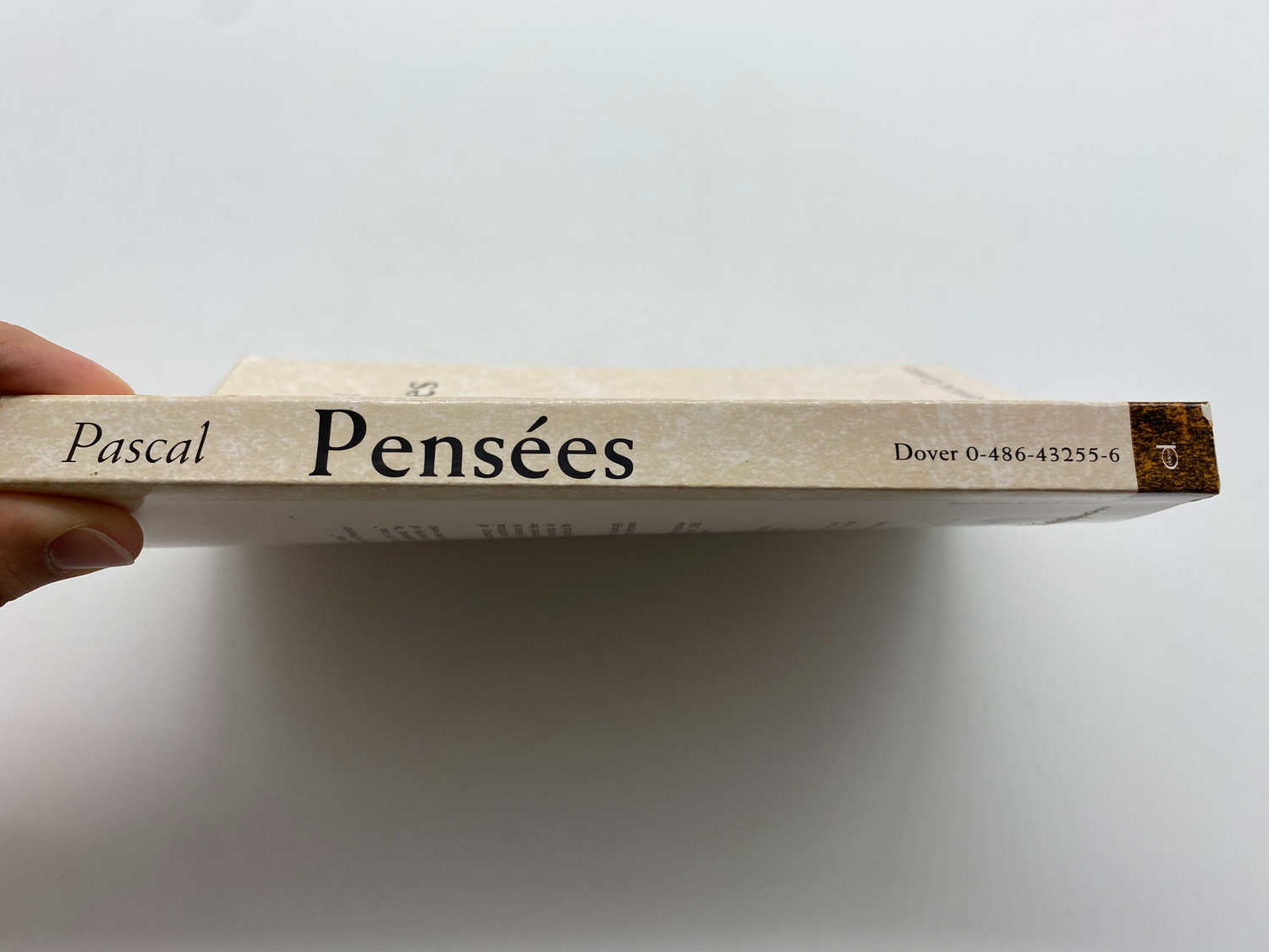 Pensées by Blaise Pascal – Dover Edition Pensées by Blaise Pascal – Dover Edition