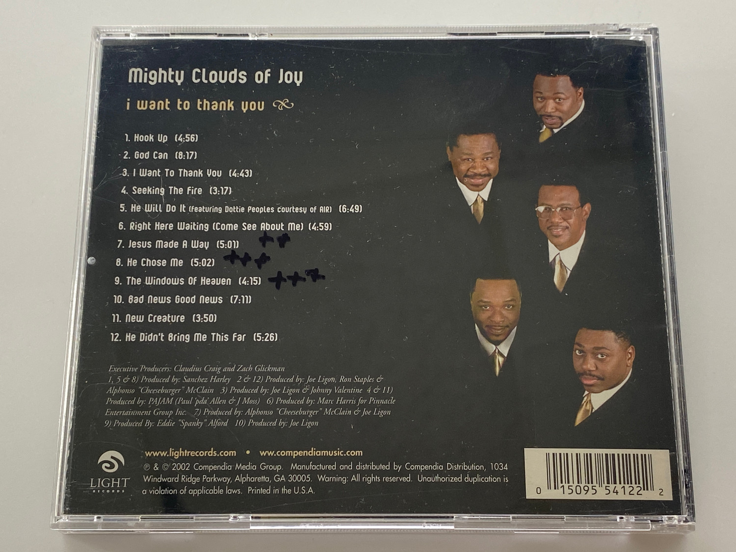 Mighty Clouds Of Joy – I Want To Thank You CD (2002) | Gospel Album