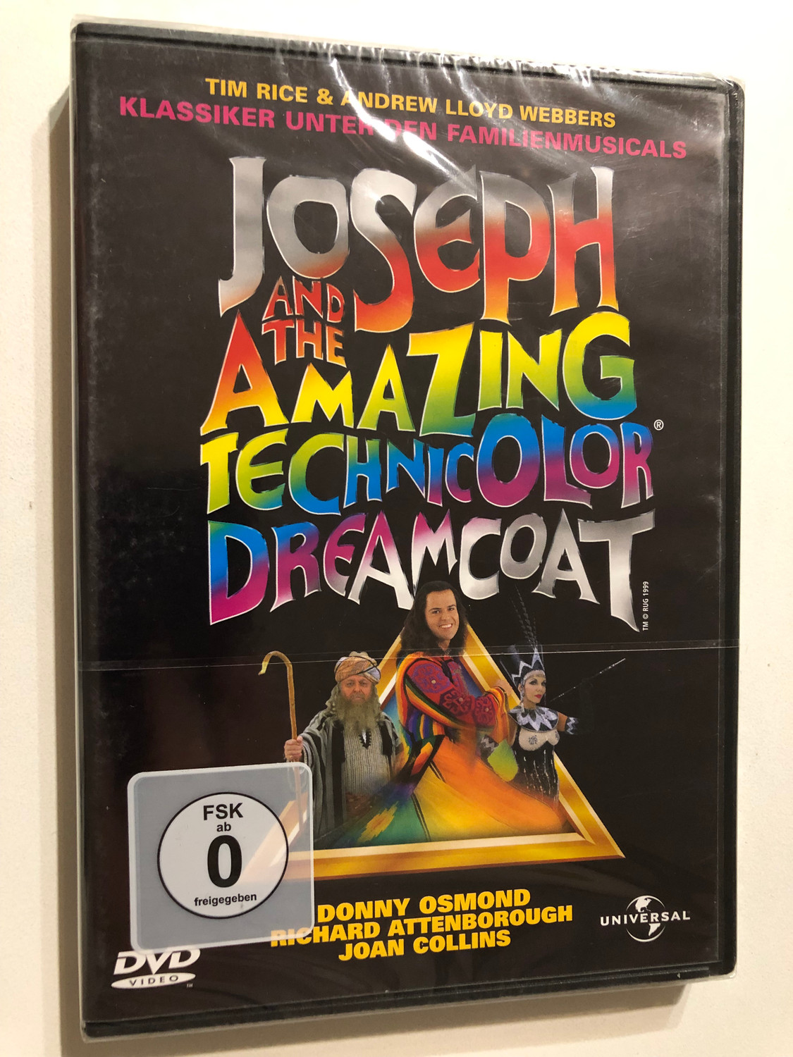 Joseph and the Amazing Technicolor Dreamcoat DVD