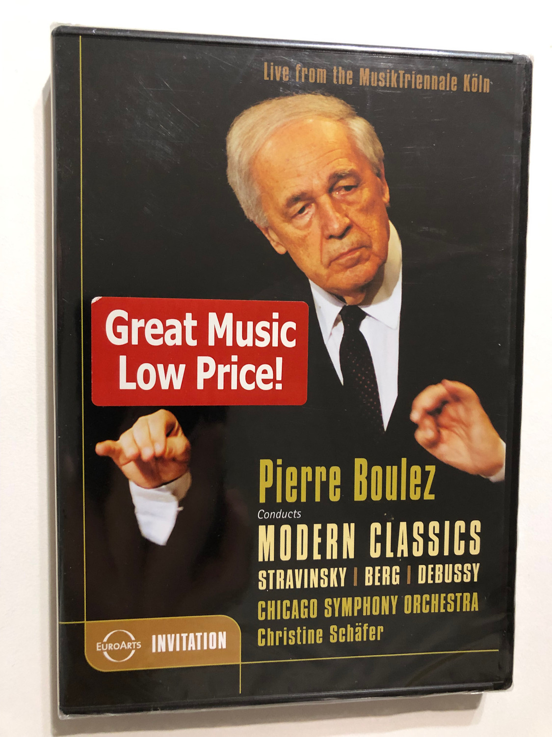 Pierre Boulez Conducts Modern Classics DVD