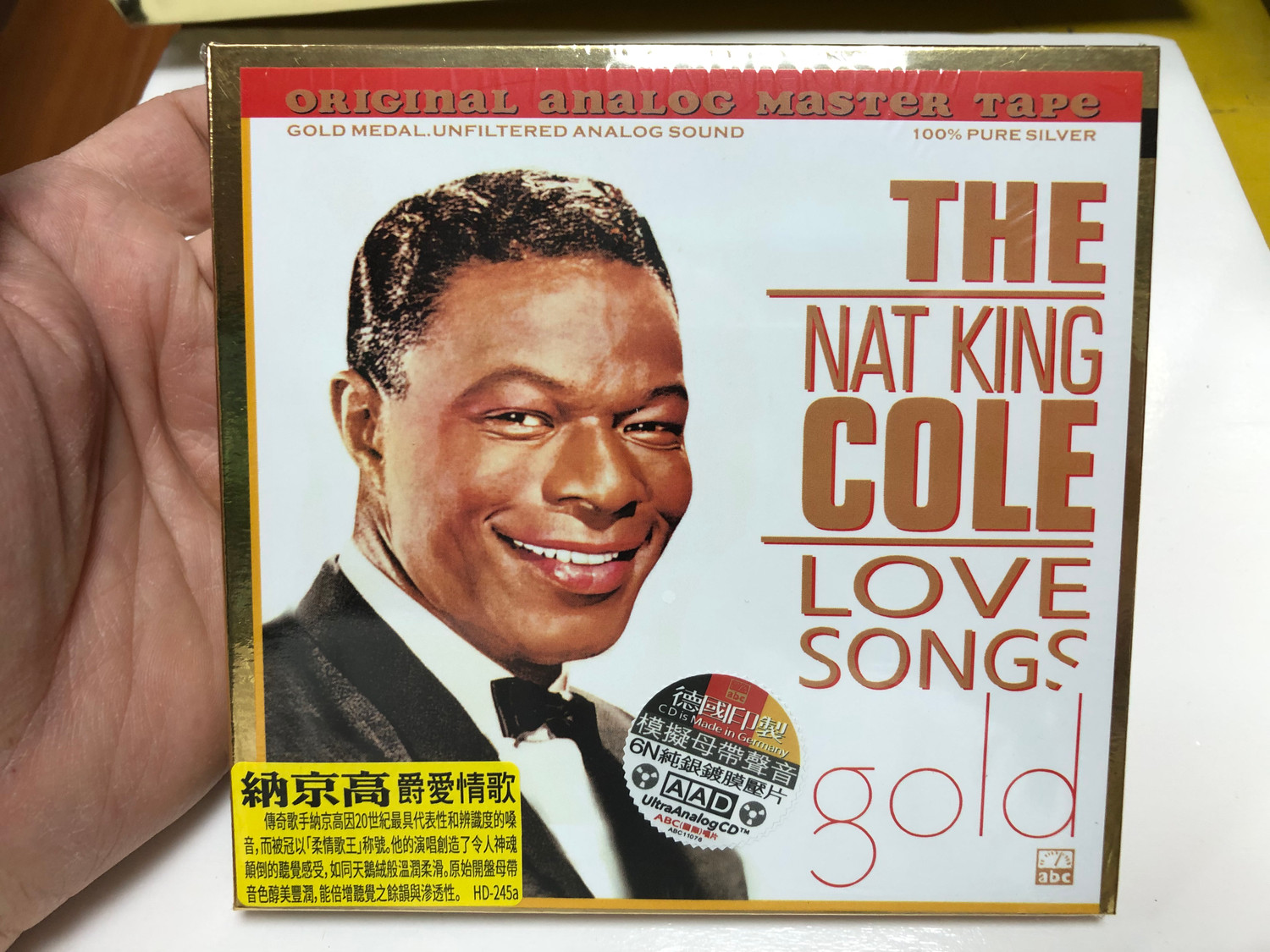 その他 Plays Golden Songs of Love [CD] Nat King Cole: Love Songs | Original Analog Master Tape CD