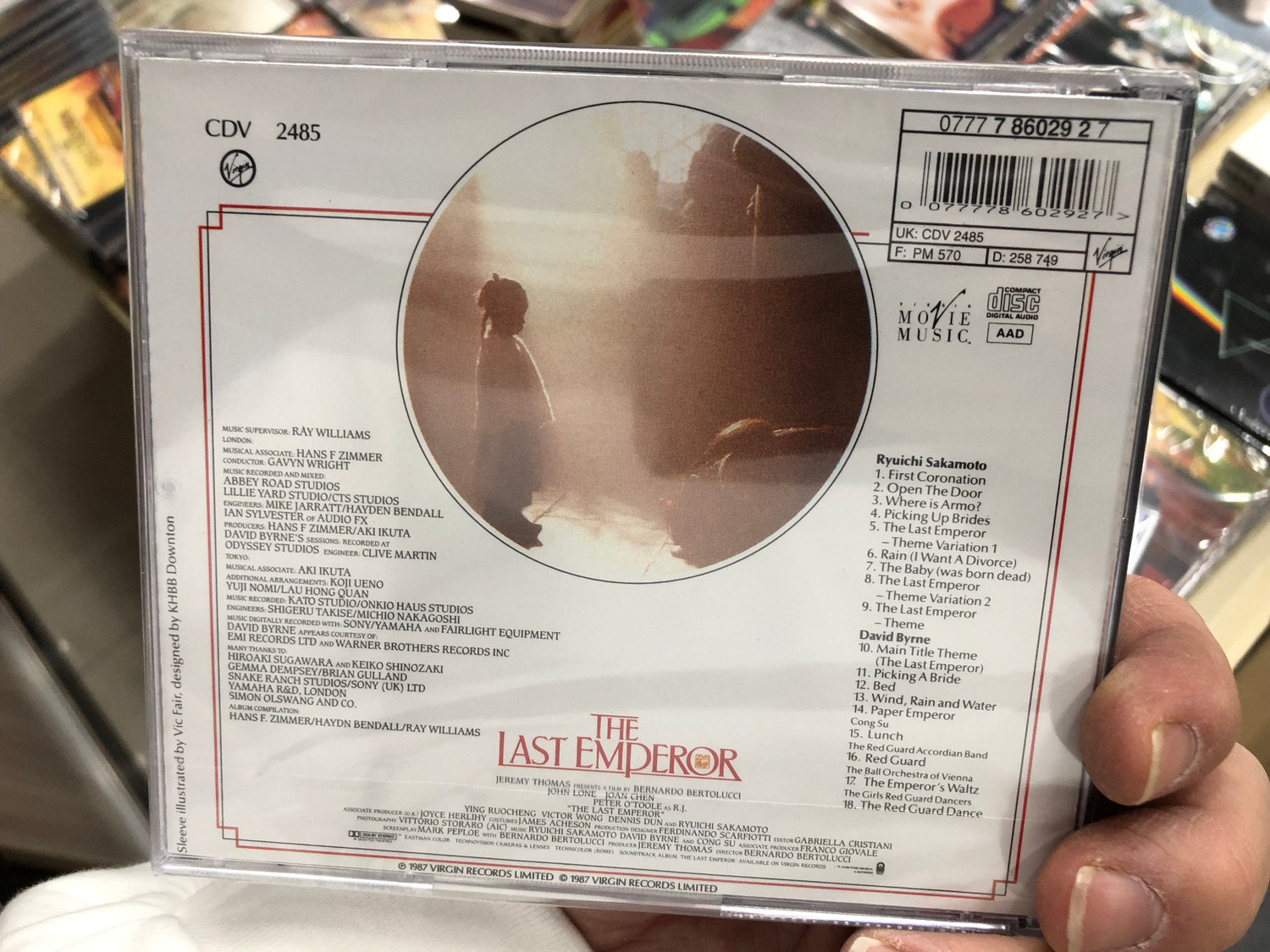 The Last Emperor (Ryuichi Sakamoto, David Byrne, Cong Su