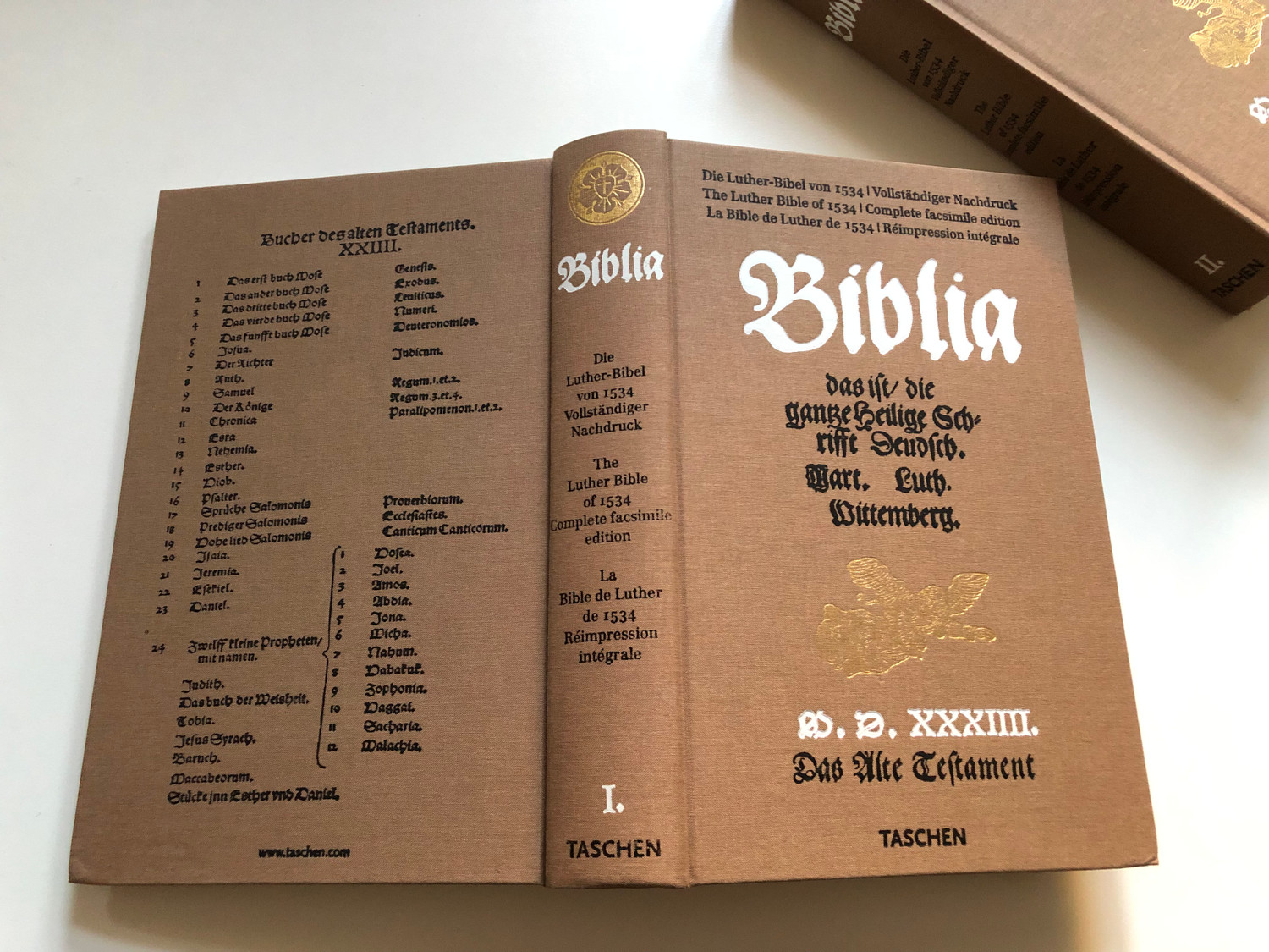 Luther Bible 1534: Complete TASCHEN Facsimile Edition