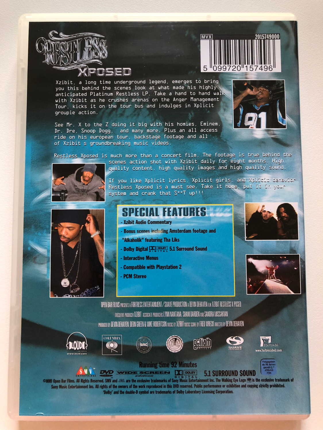 Xzibit – Restless Xposed DVD | Behind the Scenes Documentary