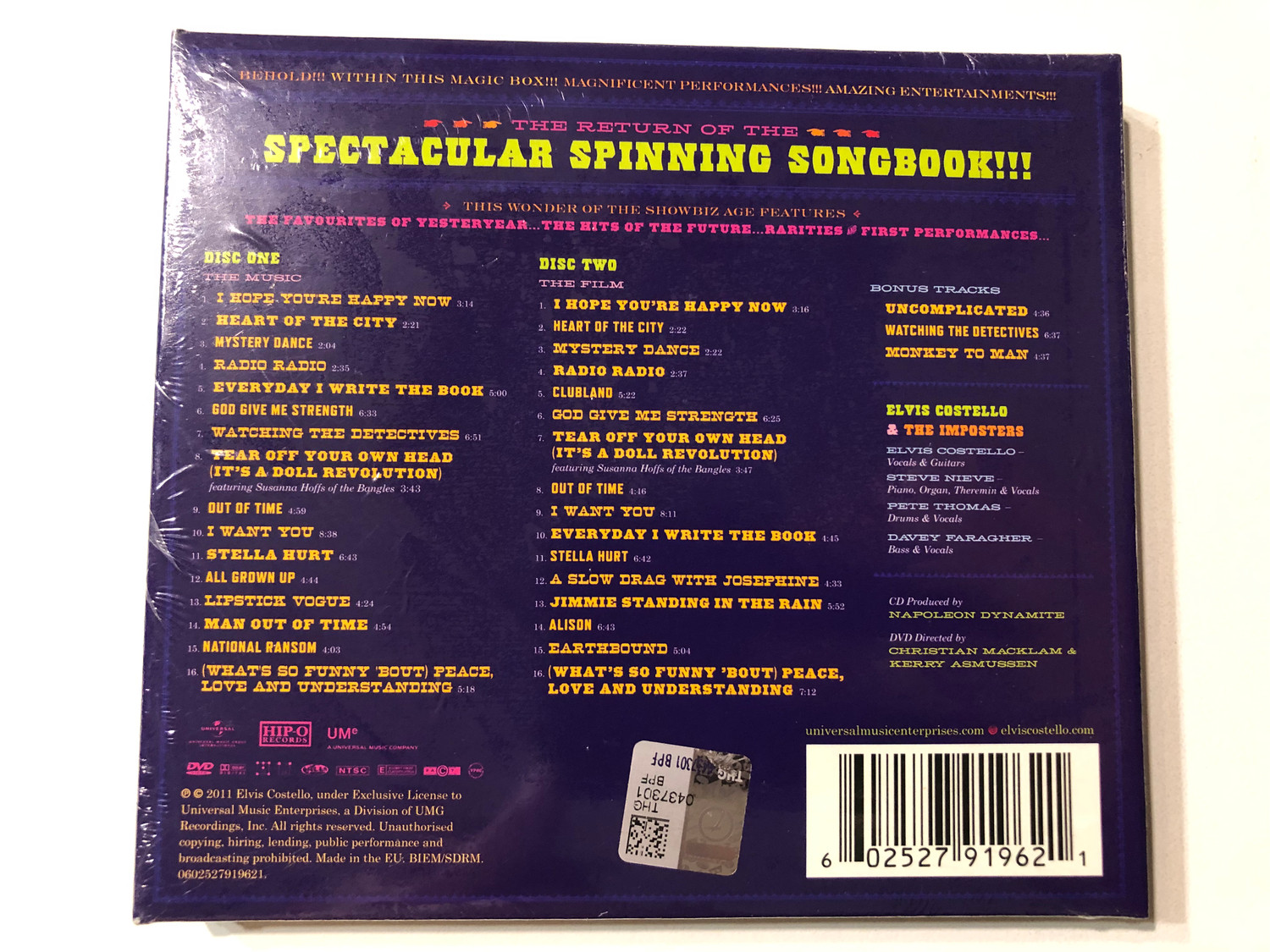Elvis Costello & The Imposters – The Return Of The Spectacular 