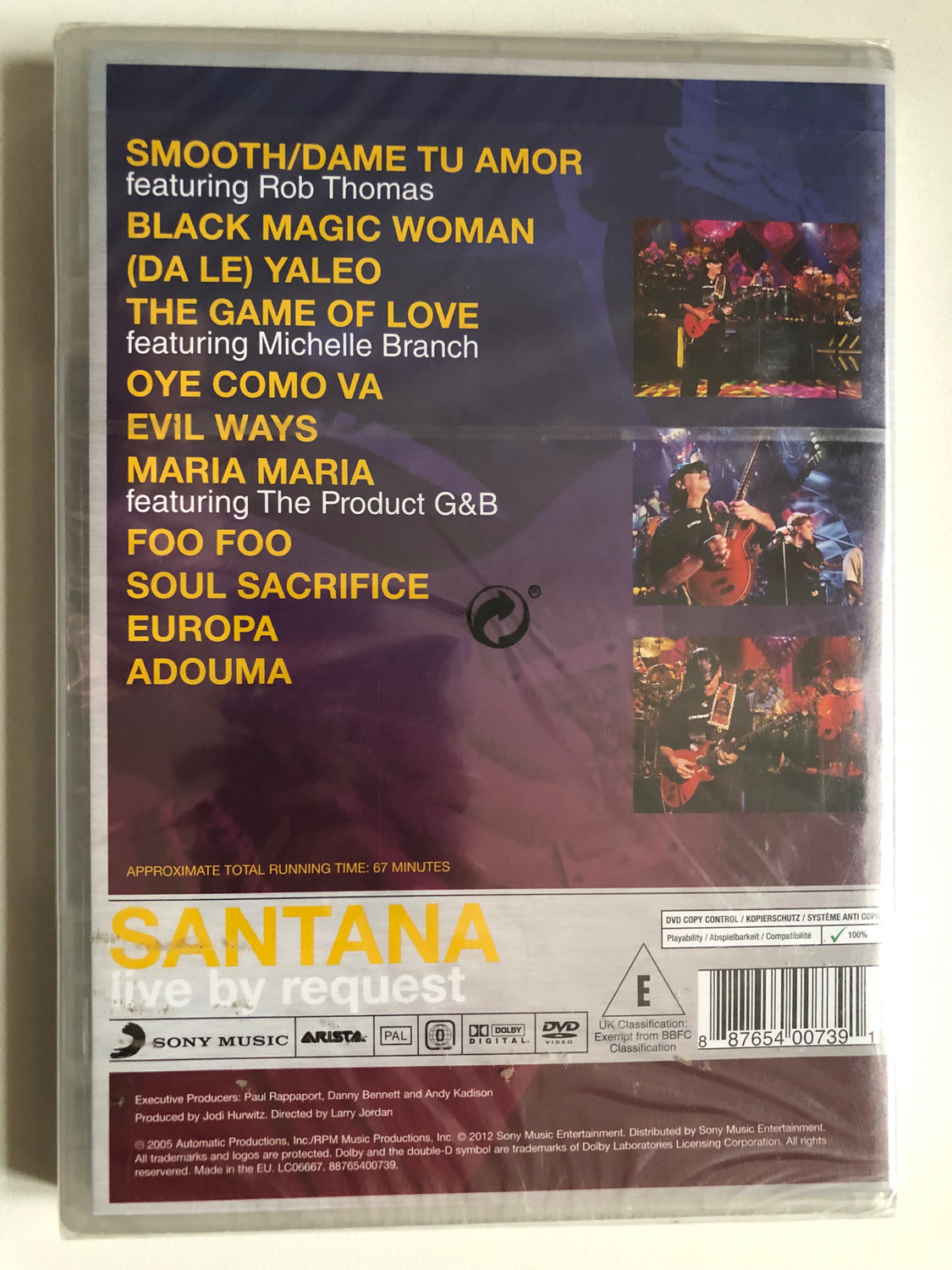 Santana: Live by Request – The Platinum Collection DVD