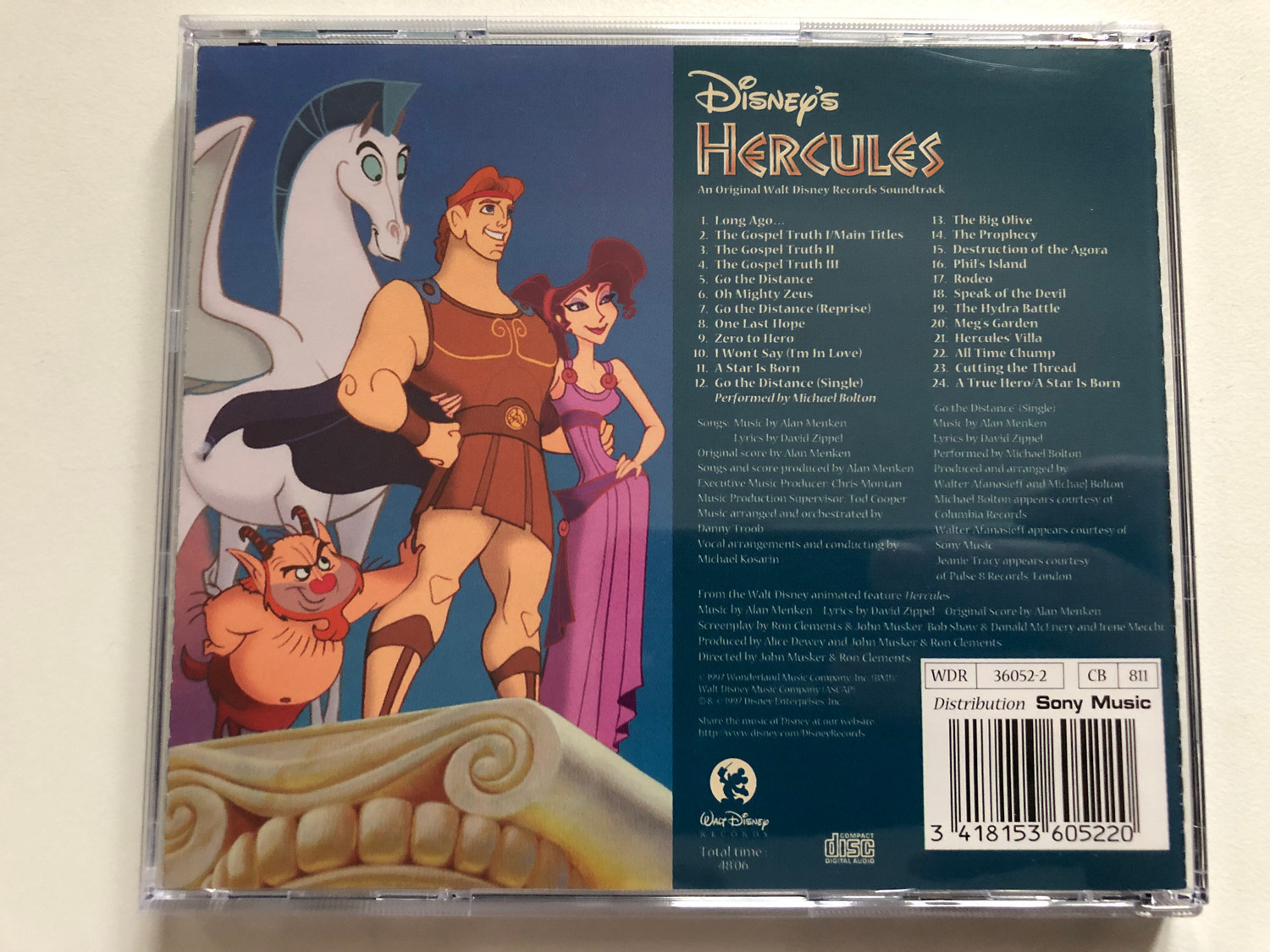 Disney's Hercules Soundtrack | Original 1997 Walt Disney Records