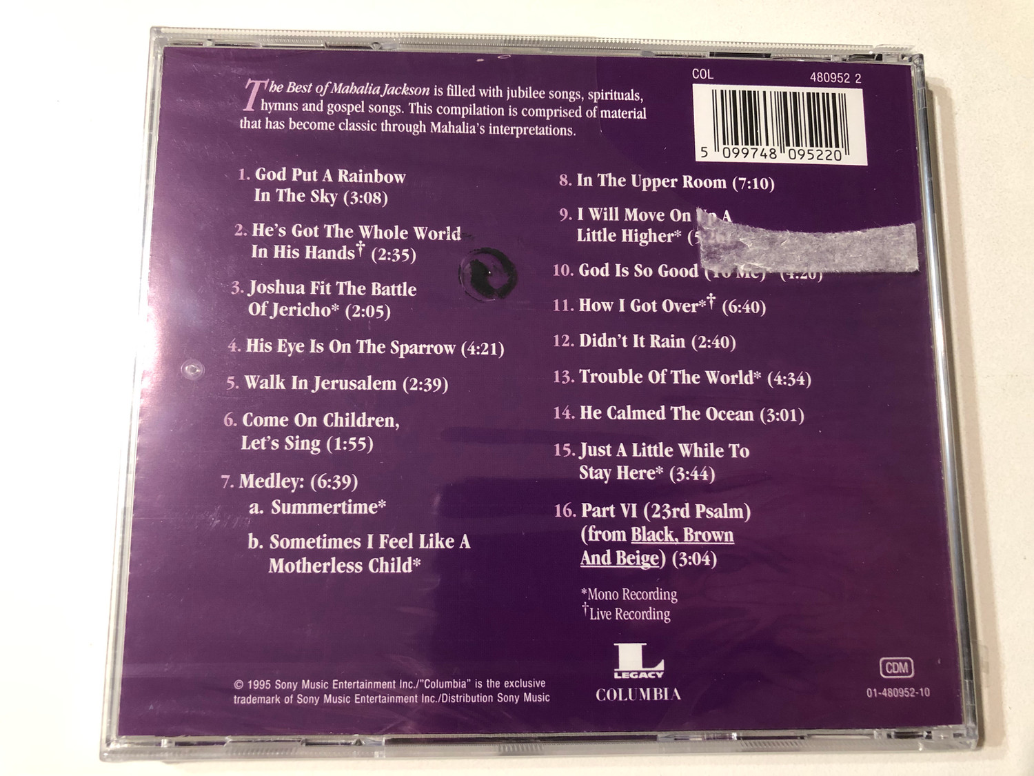 12inchLP／The Best of Mahalia Jackson Mahalia Jackson - The Best Of Mahalia Jackson - Amazon.com Music