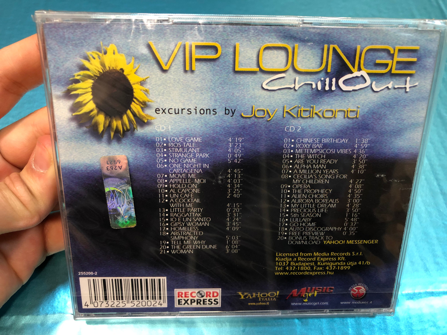 VIP LOUNGE Chill Out 2 – Ambient Chillout Compiled by Joy Kitikonti