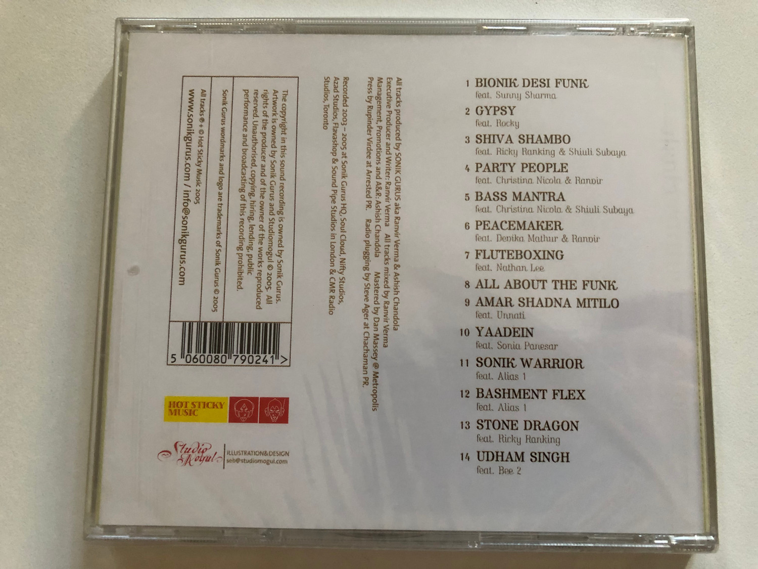 Bionik Desi Funk – Global Fusion CD by Sonik Gurus
