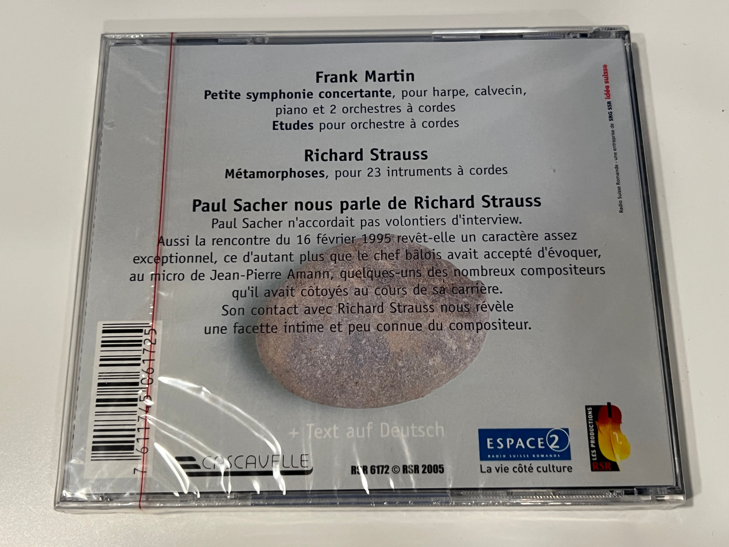 Collection Paul Sacher – Frank Martin & Richard Strauss