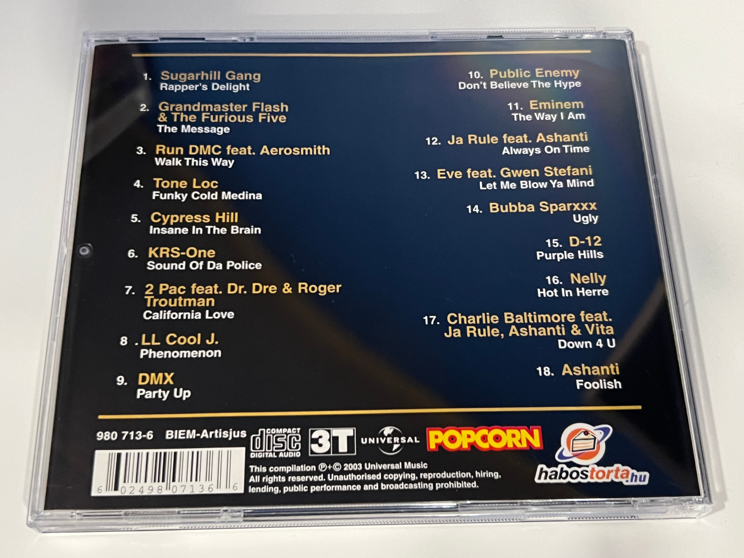 HIP HOP: The Collection – Digital Audio Compilation