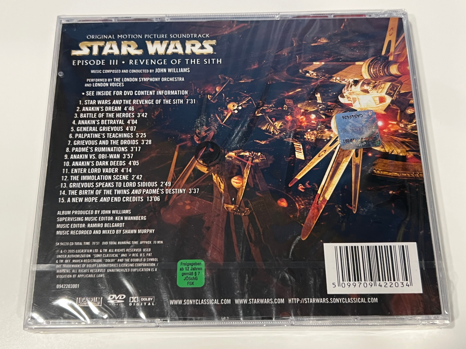 Star Wars Episode III – Revenge of the Sith Soundtrack