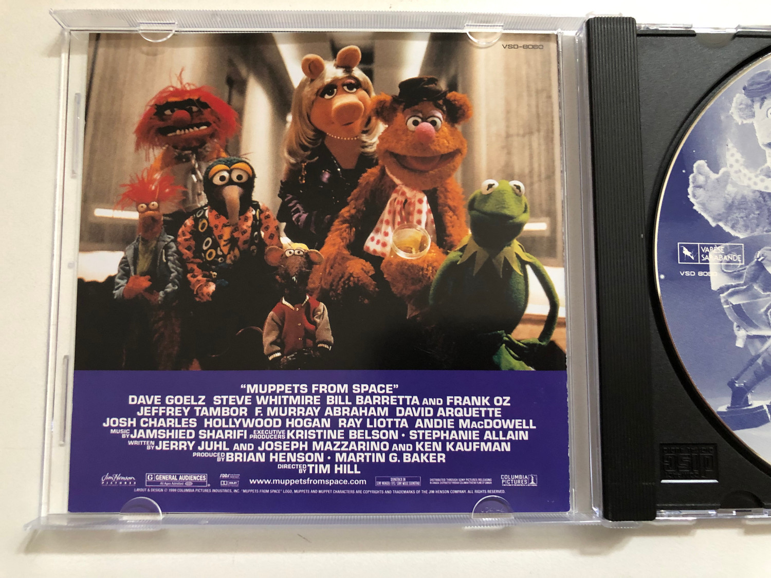 Title Tag: Muppets From Space: Original Score CD