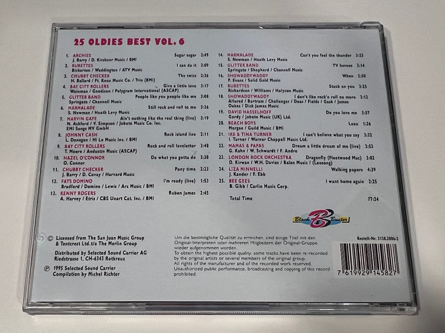 25 Oldies Best Vol. 6 - Timeless Classic Hits
