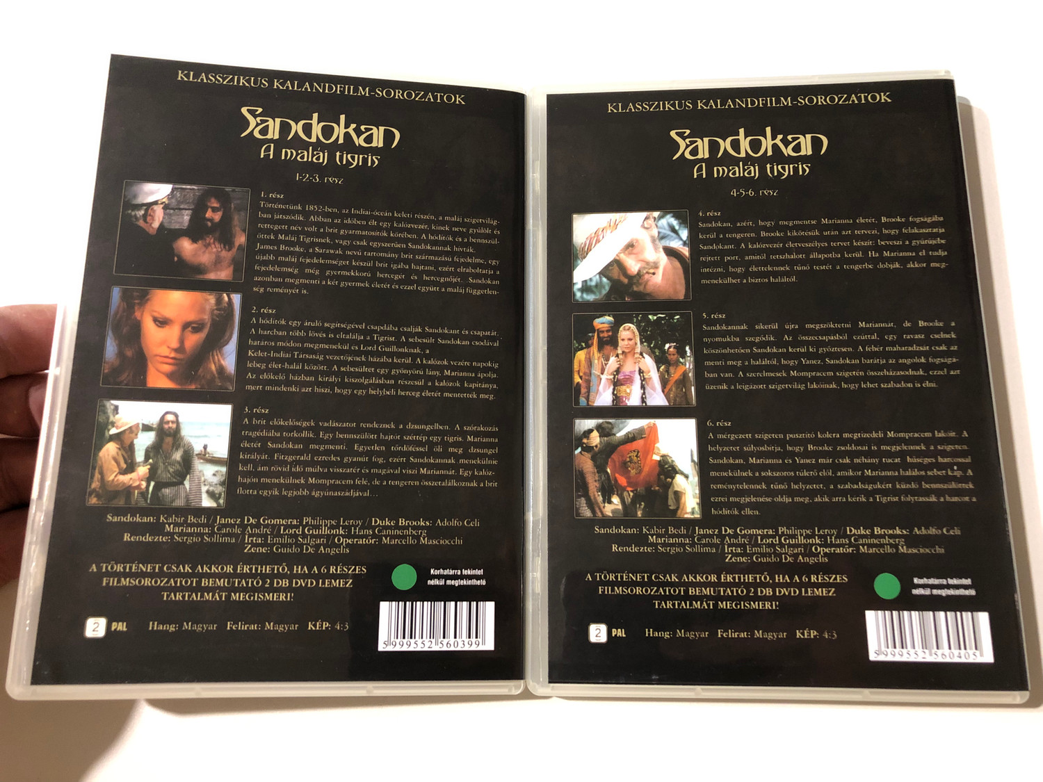 Sandokan: A maláj tigris – 6-Part Adventure Series