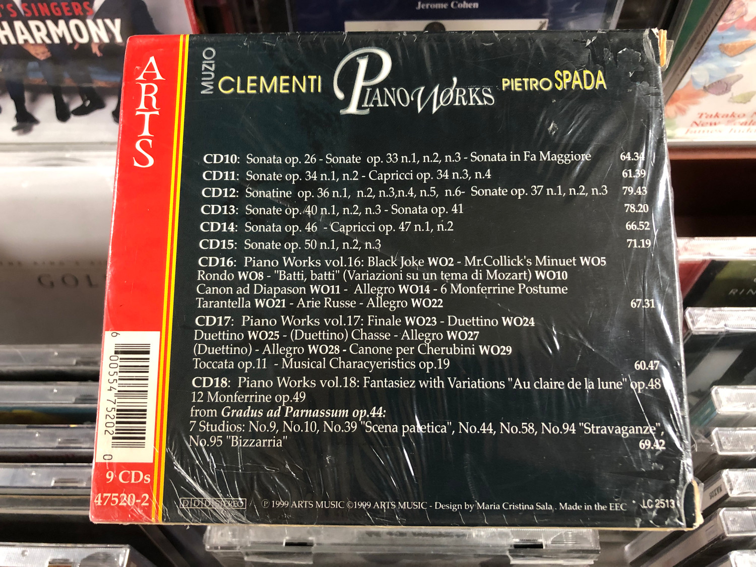 Muzio Clementi: Complete Piano Works Vol. 2 (CDs 10-18)