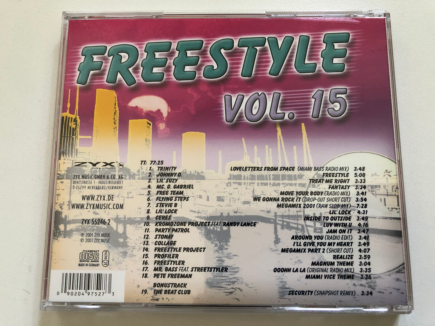 Freestyle Vol. 15 | 2001 Electronic Freestyle Compilation
