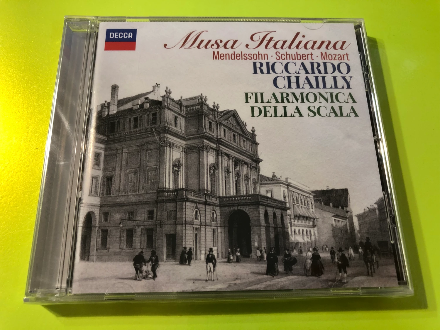 Musa Italiana – Mendelssohn, Schubert & Mozart (Decca, Chailly)