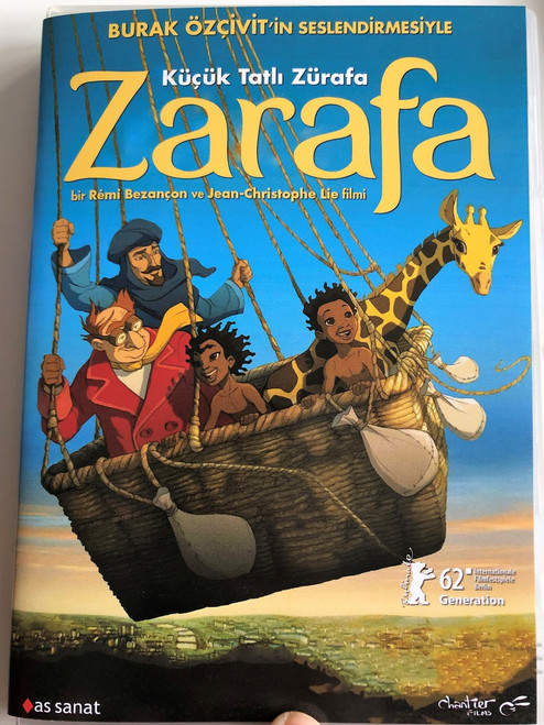 Küçük Tatlı Zürafa DVD 2012 Zarafa / Directed by Rémi Bezançon, Jean Christophe Lie / Animated film (8698907802128)