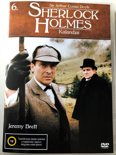 Sherlock Holmes Kalandjai 6. DVD 2008 The Adventures of Sherlock Holmes 6. / Directed by Alan Grint, Paul Annett, John Bruce, David Carson / Starring: Jeremy Brett / Episodes 11-13 (5999545585538)