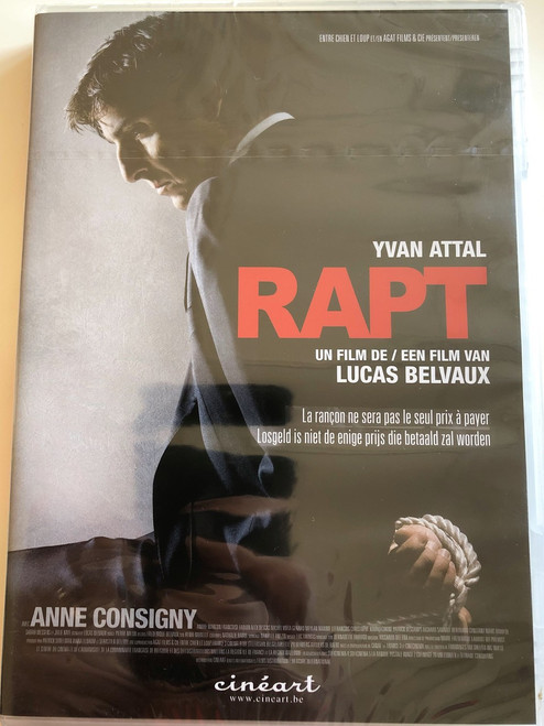 Rapt DVD 2009 (Abduction) / Directed by Lucas Belvaux / Starring: Yvan Attal / French-Belgian film based on a true story (5414939029110)