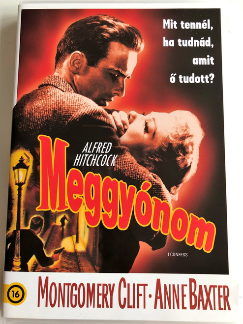 I Confess DVD 1953 Meggyónom / Directed by Alfred Hitchcock / Starring: Montgomery Clift, Anne Baxter, Karl Malden, Brian Aherne, O. E. Hasse (5996514016314)
