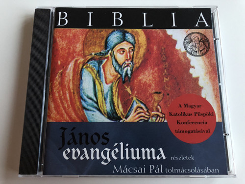 BIBLIA - János Evangéliuma részletek, Mácsai Pál tolmácsolásában / A Magyar Katolikus Püspöki Konferencia támogatásával / AUDIO CD 2001 (743219117427)