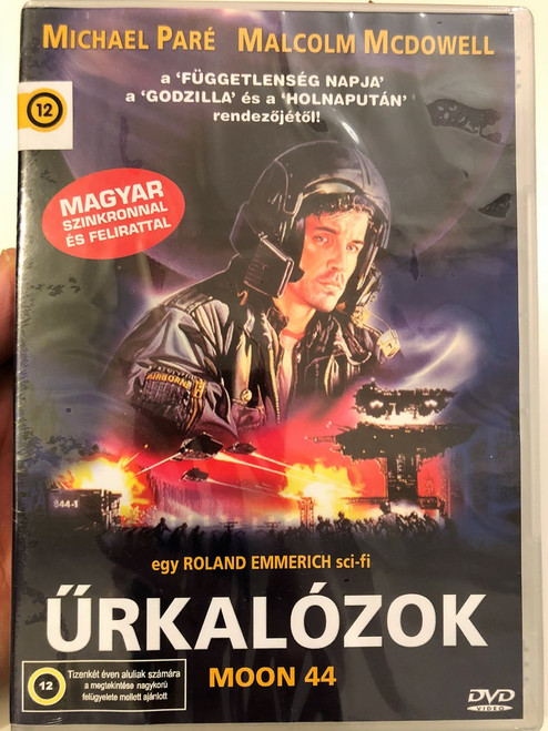 Moon 44 DVD 1990 Űrkalózok / Directed by Roland Emmerich / Starring: Michael Paré, Lisa Eichhorn, Dean Devlin, Brian Thompson, Leon Rippy, Malcolm McDowell (5999551921177)