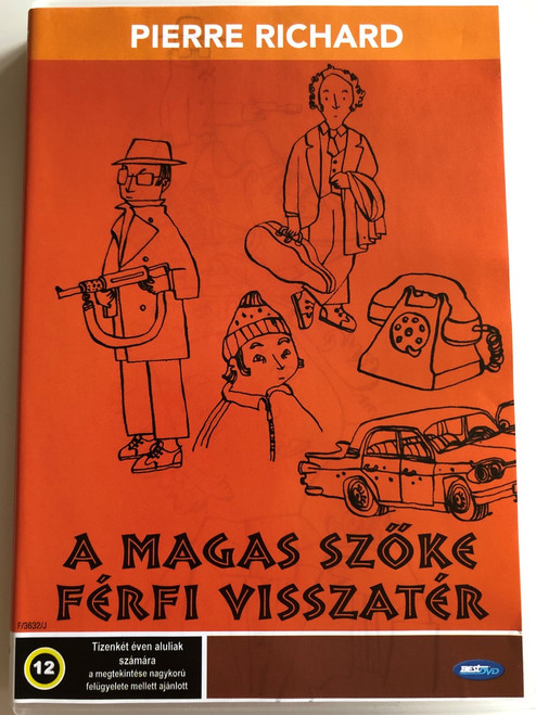 Le Retour du grand blond DVD 1974 A magas szőke férfi visszatér / Directed by Yves Robert / Starring: Pierre Richard, Jean Carmet, Jean Rochefort, Mireille Darc (5998133175236)