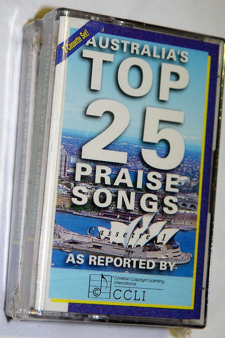 Australias Top 25 Praise Songs / Maranatha! Singers MMCS1277 / 2 Audio Cassettes / Live Praise and Worship