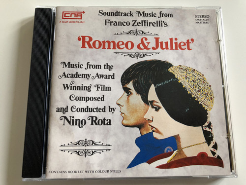 Romeo & Juliet - Soundtrack Music From Franco Zeffirelli's 1968 film / Audio CD 1991 / Composed and Conducted by Nino Rota / Cloud Nine Records (5014929500027)