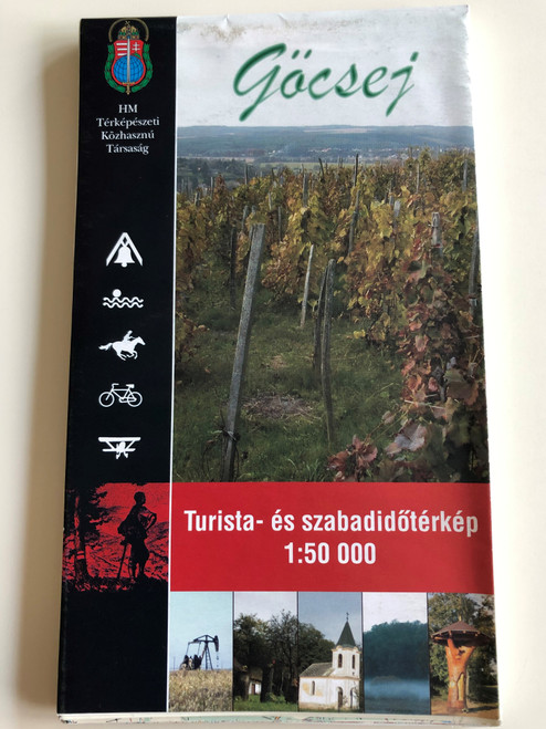 Göcsej szabadidő és turistatérkép / 1 : 50.000 / Tourist and free-time map of the Göcsej region / Hungarian, English and German legend (9789632570273)