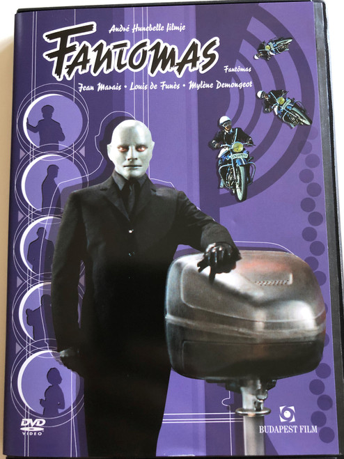 Fantomas DVD 1964 / Directed by André Hunebelle / Starring: Jean Marais, Louis de Funès, Mylène Demongeot (5999544249394) 5999545517423