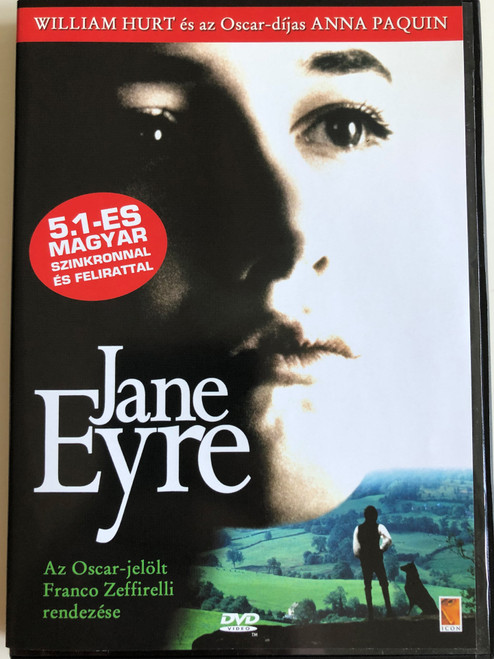 Jane Eyre DVD 1996 / Directed by Franco Zeffirelli / Starring: William Hurt, Charlotte Gainsbourg, Joan Plowright, Anna Paquin, Geraldine Chaplin, Billie Whitelaw, Maria Schneider (5999544560871)