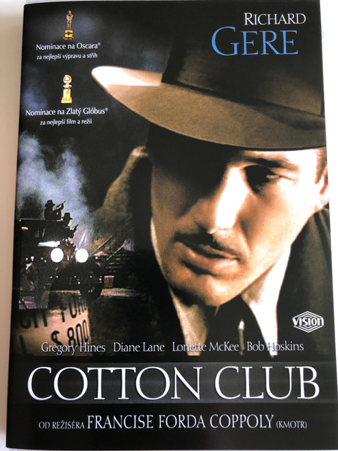 The Cotton Club DVD 1984 / Directed by Francis Ford Coppola / Starring: Richard Gere, Diane Lane, Lonette McKee, Bob Hoskins, James Remar, Nicolas Cage (8596978520319)