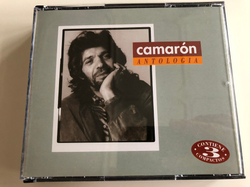 Camarón Antologia / Anthology / 3 Audio CD set 1996 / Vol 1-3. Fundamentos - Grandeza - Apoetosis / Polygram (731453292925)