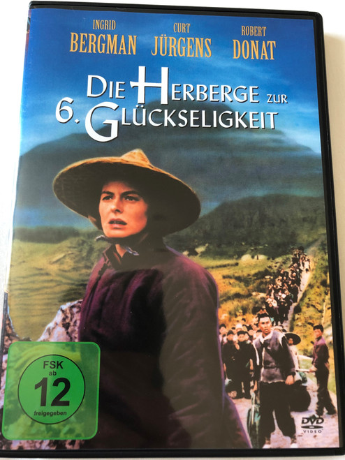 Die Herberge zur 6. Glückseligkeit DVD 1958 The Inn of the Sixth Happiness / Directed by Mark Robson / Starring: Ingrid Bergman, Curt Jürgens, Robert Donat (4010232015709)