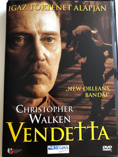 Vendetta DVD 1999 / Directed by Nicholas Hytner / Starring: Christopher Walken, Clancy Brown, Bruce Davison, Edward Herrman / Based on a true Story (5999881067385)
