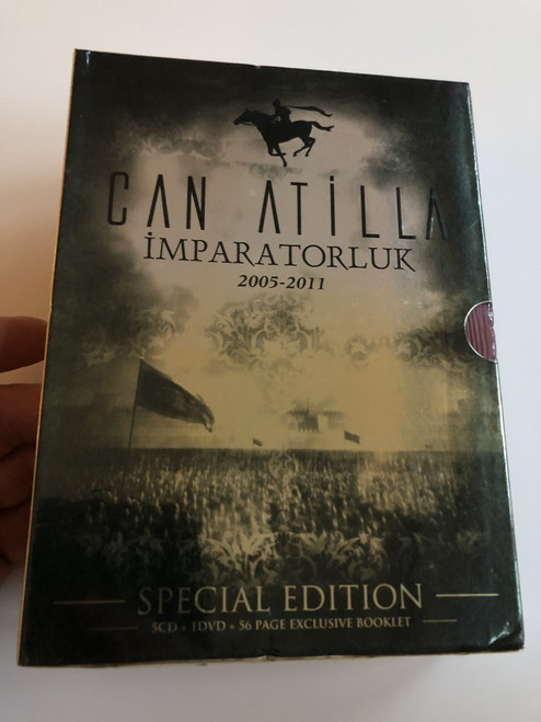 Can Atilla - Imparatorluk 2005 - 2011 "The Empire" / Special Edition 5 CD - 1 DVD - 56 Pg Exclusive Booklet / Sony Music (8698550696563)
